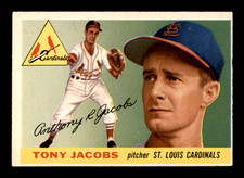 1955 TOPPS #183 TONY JACOBS ~ (EX) HIGH # ~ GFCC