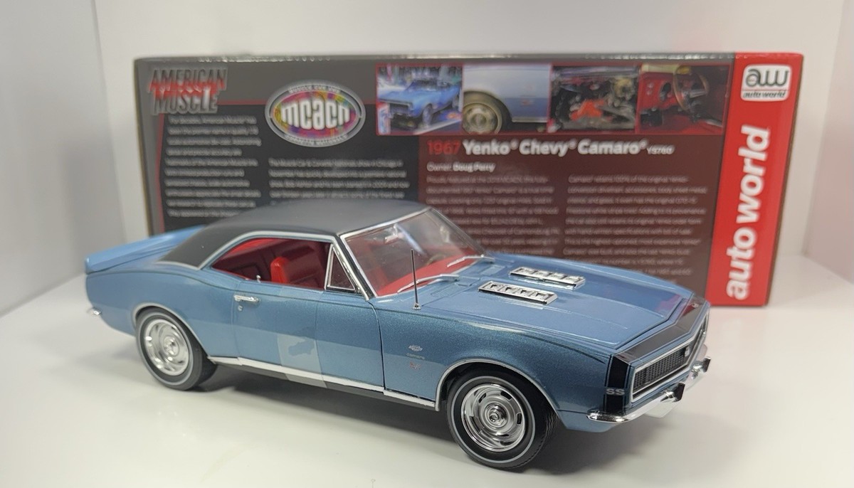 AutoWorld 1/18 Scale 1967 Chevrolet Camaro “YENKO Version