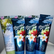 Bath  Body Works Body Cream Ultra Shea Beautiful Day  Hello Beautiful total 8