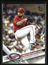 2017 Topps #336 Hector Santiago Vintage Stock #/99