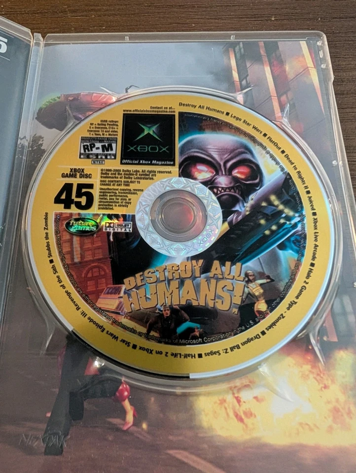 Lot 4 Original Xbox Demo Discs In Cases, Clean, Lego, Star Wars, Doom, DAH, TES - Image 3 of 4