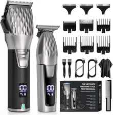 Professional Hair Clippers for Men, Professional Barber Clippers and Trimmer