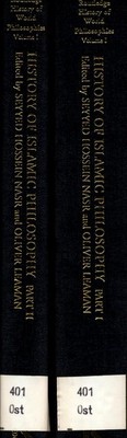 History of Islamic Philosophy Part I, II in 2 Volumes Nasr, Seyyed Hossein und N
