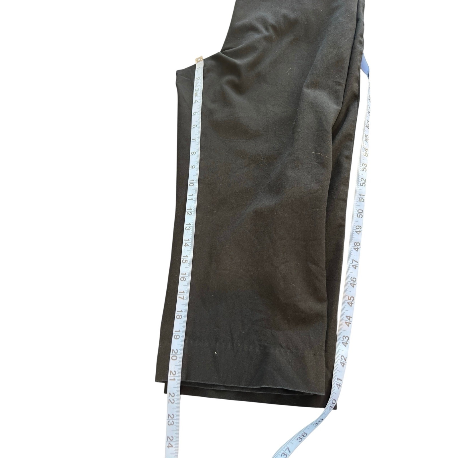 Talbots Capri Pants Heritage Black Basic Side Zip… - image 12