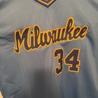 ROLLIE FINGERS MILWAUKEE BREWERS SIGNED JERSEY / AUTOGRAPH SWAU Verified — photo 9