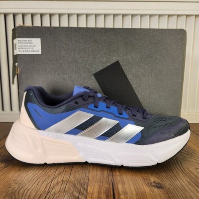 Adidas Questar 2 IF2241 Womens Size 9 Blue Silver Cream Running Sneakers Shoes