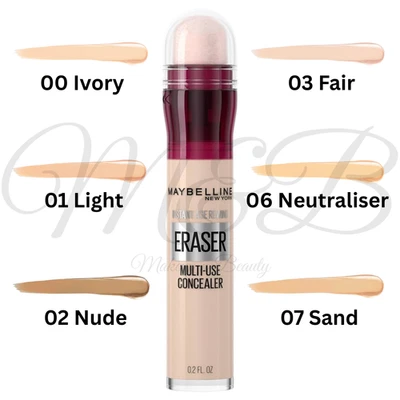 MAYBELLINE Instant Anti-Age Eraser Under Eye Lightweight Concealer *ALL SHADES* - Image 1 of 4