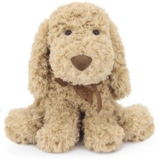 WEIGEDU Poodle Puppy Goldendoodle Stuffed Animal, 11.8 inches, Golden