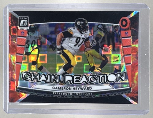 2025 Donruss Optic Cameron Heyward Black Pandora (RAW)