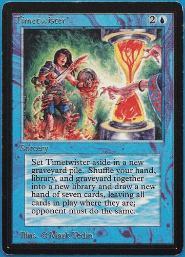 Timetwister Beta PLD (Reserved List Power 9 MTG Magic Card) (497416) ABUGames