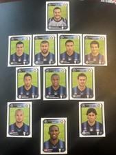 Panini Champions League 2010/11 Inter Milan Team Sticker Bundle Inc Eto Sneijder