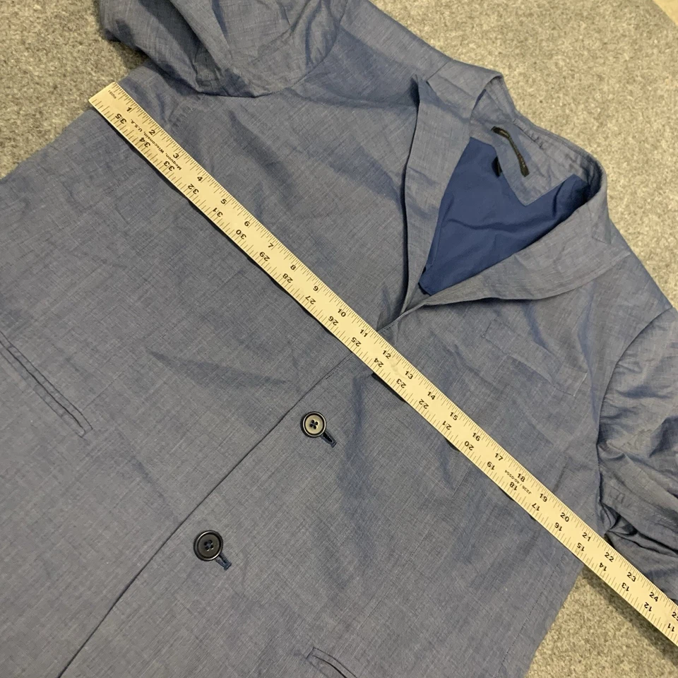 John Varvatos Mens Sport Jacket Size 44 Cotton Blend Blazer - Image 3 of 4