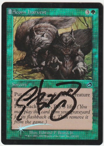 mtg acorn cards MTG Acorn Harvest - Torment #118