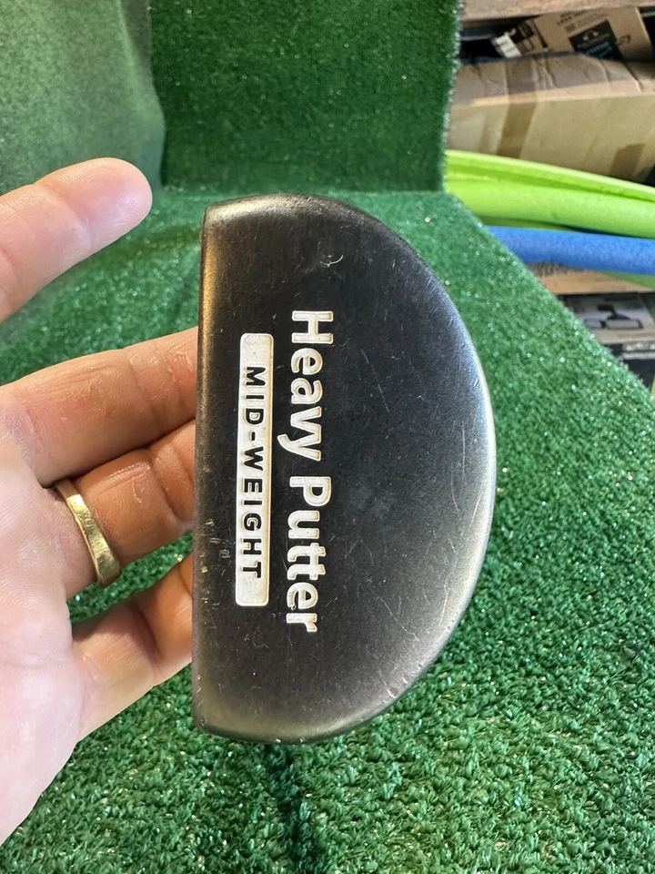 FAIR! Heavy Putter L3 Mid Weight Black Putter~Lamkin Grip~33.5” Mens RH - Image 2 of 4