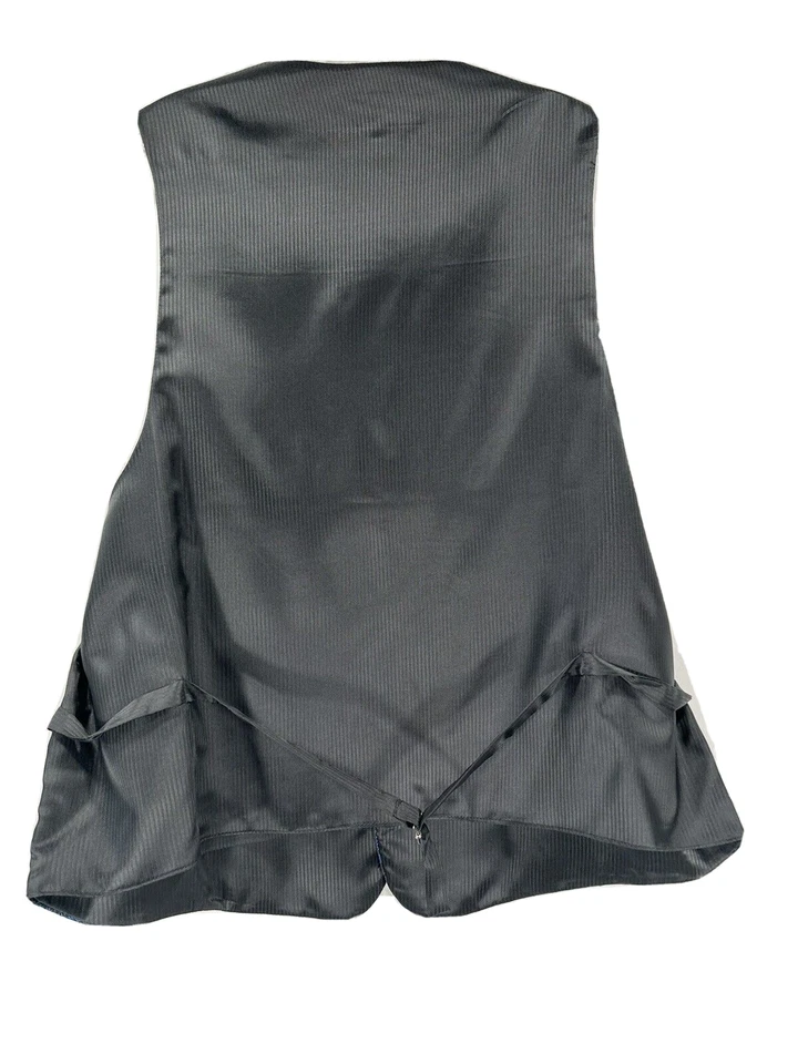 Bruno Piattelli Roma Men's White Vest Set 4 Piece Tie Bow Tie Hanky Size Large - Image 3 of 4