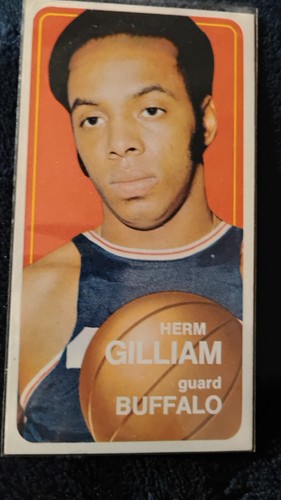 1970-71 Topps Basketball - #73 Herm Gilliam - Buffalo Braves Vg-Ex Condition - 第 1/2 張圖片