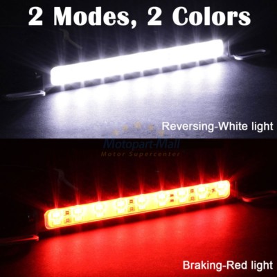 For Chevrolet GMC LED License Plate Parking Lights Lamps White 18-SMD