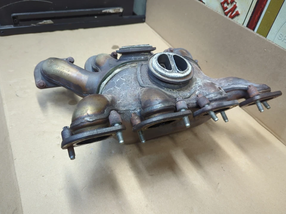 BMW X5M E70 X6M E71 2010-14 colector de escape con pernos S63B44A Foto 2 de 4