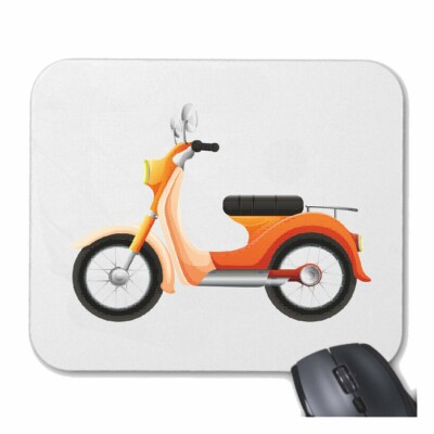 MOUSEPAD (MAUSPAD) MOPED MOFA RETRO RACE RACING FORMEL MOTOR TEAM SPEED SPEEDWAY