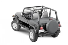 MasterTop Tonneau/Cargo Cover For 1992-1995 Jeep Wrangler YJ Black Diamond