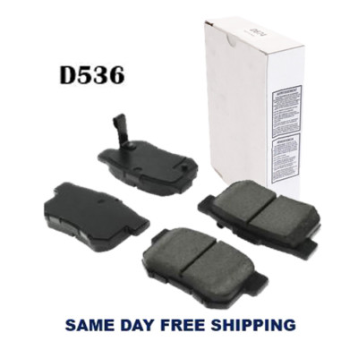 D536 Ceramic Rear Brake Pad For Acura CL, Legend, TL, Honda Element 11-03 