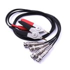 Kelvin LCR Test Tester Probe Lead Clip Cable With 4 BNC For LCR Meter Terminal