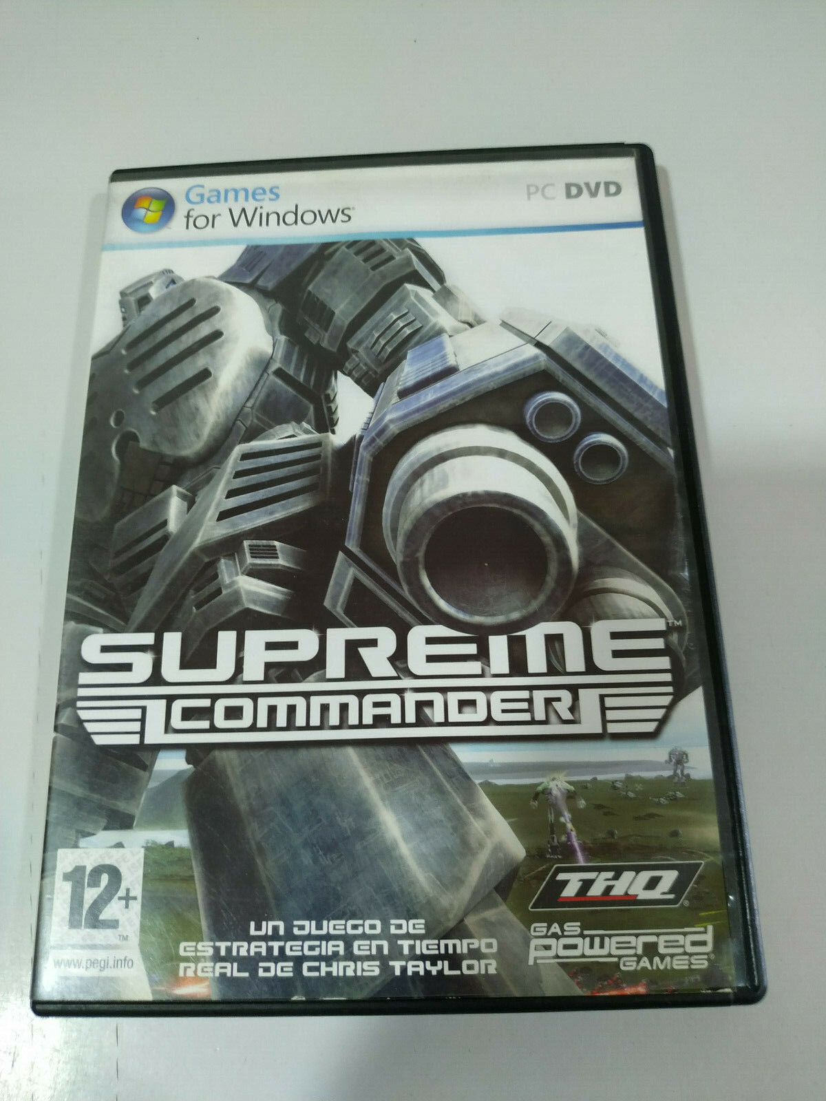 Supreme Commander Juego Para PC CD-ROM Español THQ Gas Powered Games - AM