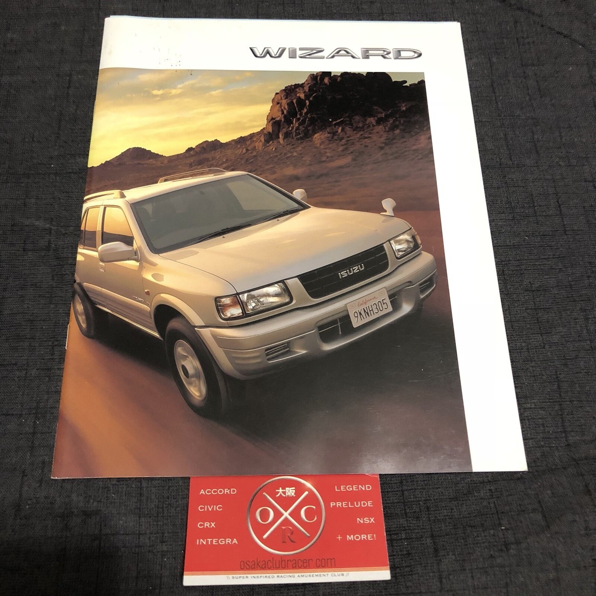 Vintage Isuzu Wizard Brochure Catalog Rare 98-04 99 00 01 02