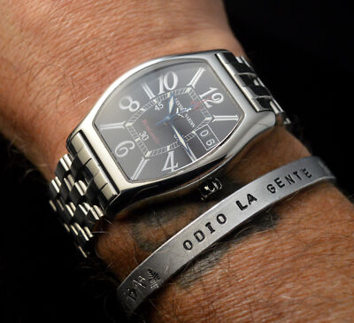 ULYSSE NARDIN MICHELANGELO FULL SET 233-48 AUTOMATIC STEEL WATCH UHR