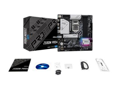 CPU Intel 11700K+ASRock Z590M Pro4+DDR4 64GB ASRock Z590m Pro4