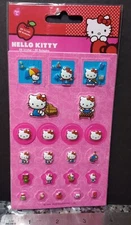 Sanrio Stickers Puffy Hello Kitty 2009 Dimensional Pop Up Ice Cream Near VTG