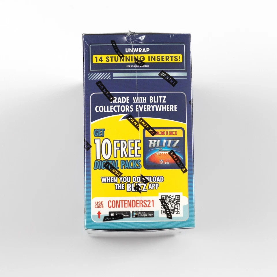 NEW 2021 Panini Contenders Football NFL Mega Box (112 Cards Per Box) Autos - Image 2 of 4