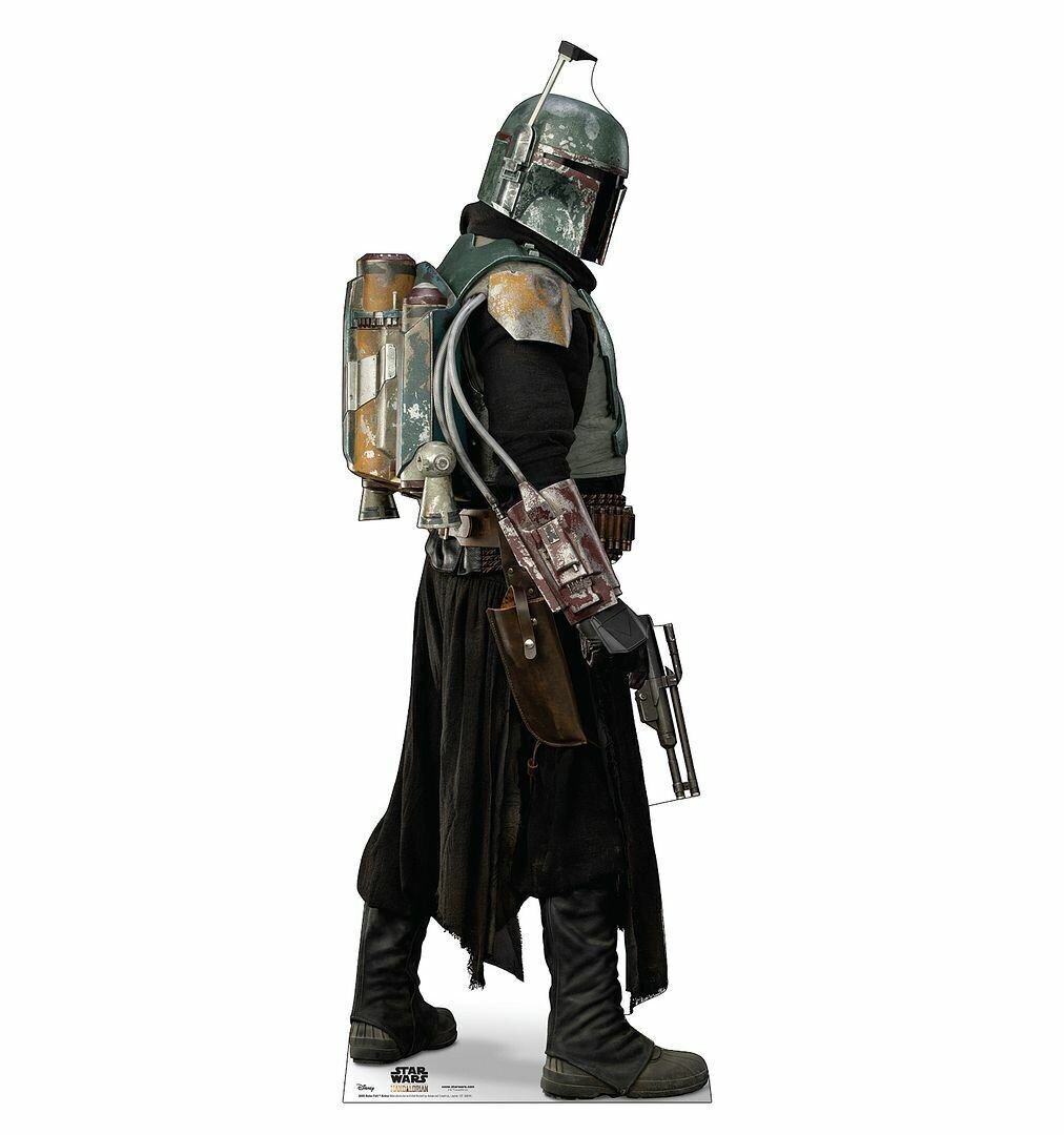 The Mandalorian with Spear Life-Size Cardboard Cutout Standup Standee