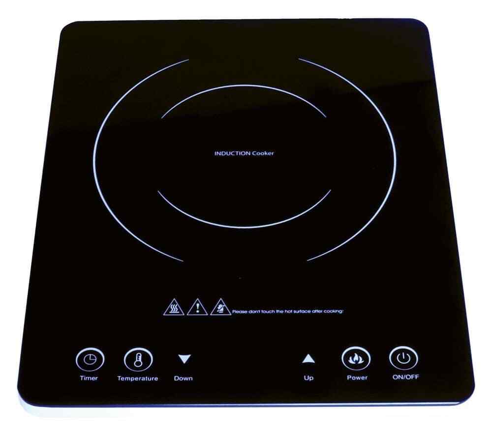LEISUREWIZE LOW WATT GLASS STOVE INDUCTION HOB HOT PLATE camping