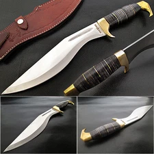 EXTREME Duty Jungle KUKRI Knife CRUCIBLE CP Steel Standalone SURVIVAL Machete