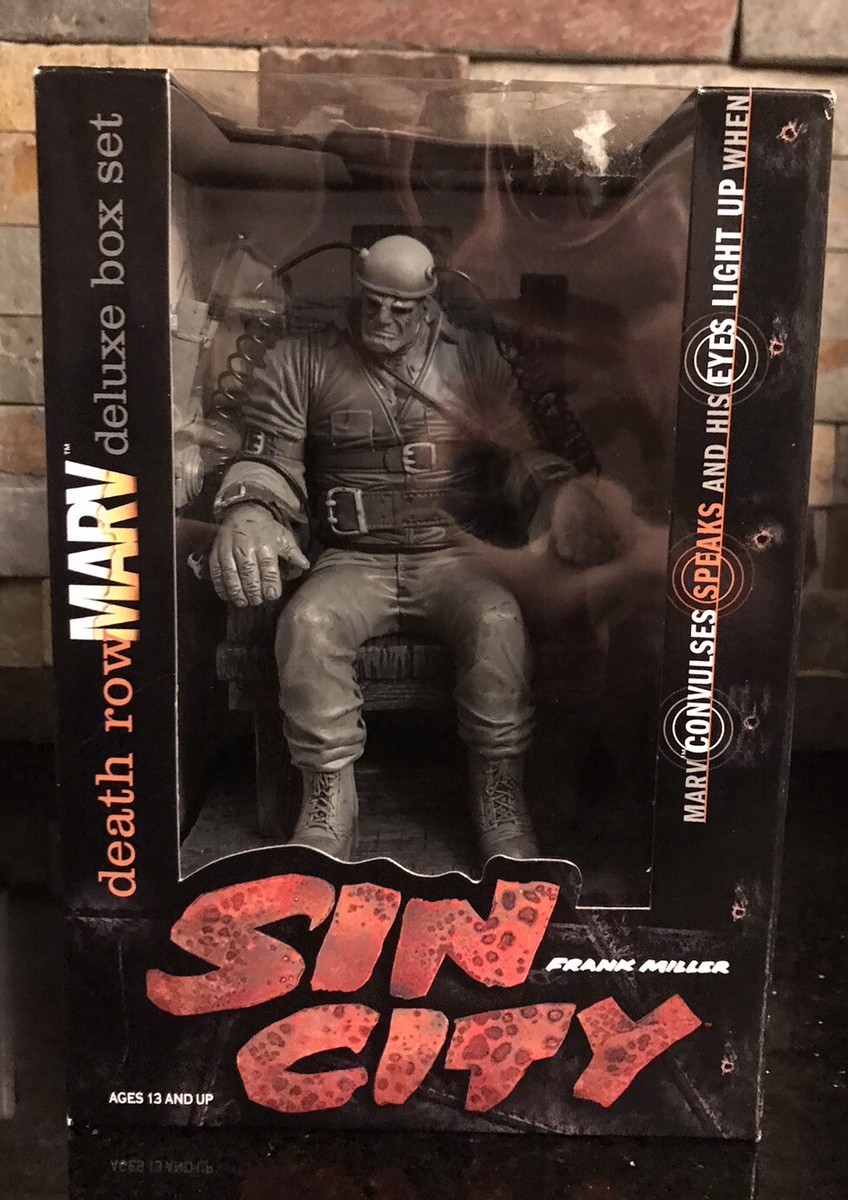 MCFARLANE SIN CITY DEATH ROW MARV DELUXE BOX SET SERIES ONE 1999