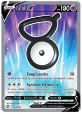 Carte Pokémon Zarbi V Fullart FA 176/195 Tempête argentée EB12 FR Near Mint NM