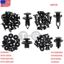 40pc Bumper Cover Fender Shield Clip Wheelhouse Liner Retainer For GM Ford Chevy