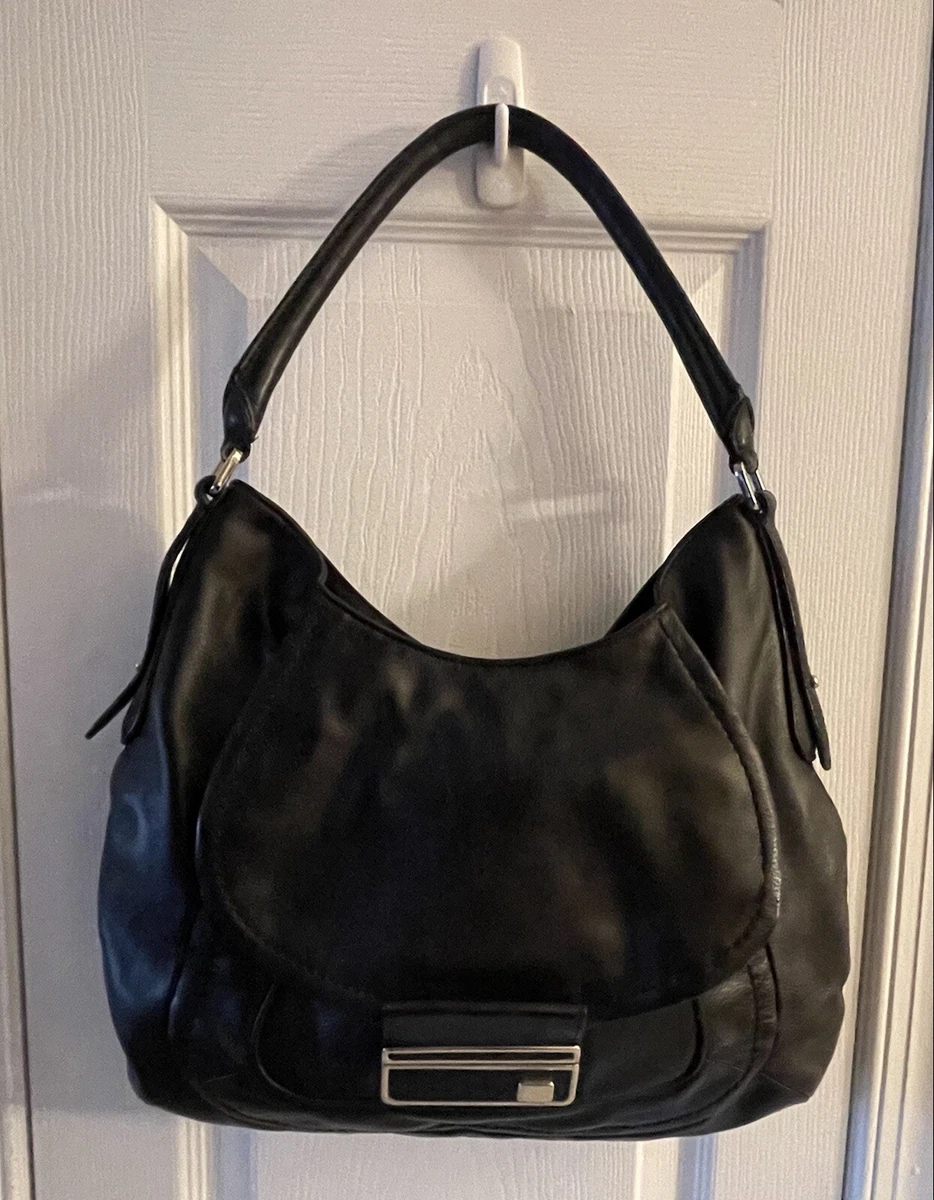 Leather Calvin Klein Single Strap Women's Purse Shoulder Hand Black Bag