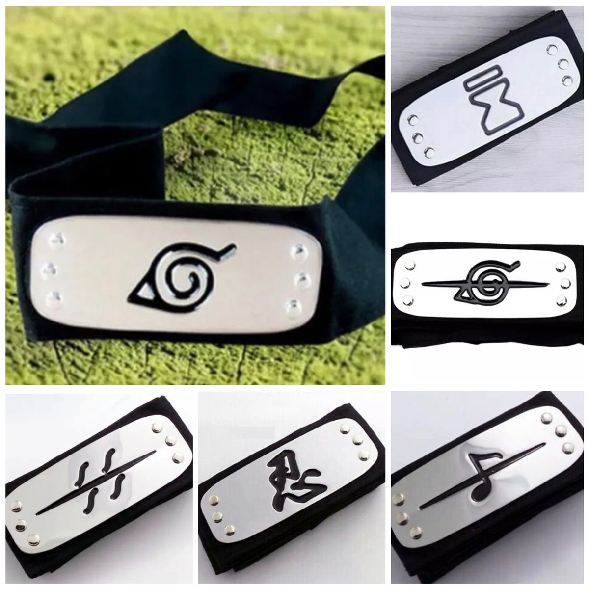 Fascia Ninja Cosplay – Anti Conoha Con Personaggi Deidara, Pein, Sasori E Itachi Uchiha – Regolabile, In Metallo, Lunghezza 1 M - 6