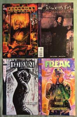 VERTIGO COMICS. Extremist #1. American Freak  #1. Shadows Fall #1. Dreaming #1.