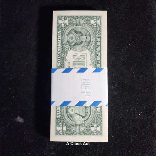 2006 $1 - 100 Note Star Pack Consecutive Serial #'s New York. F 1932 B☆. T8716 - Picture 2 of 4