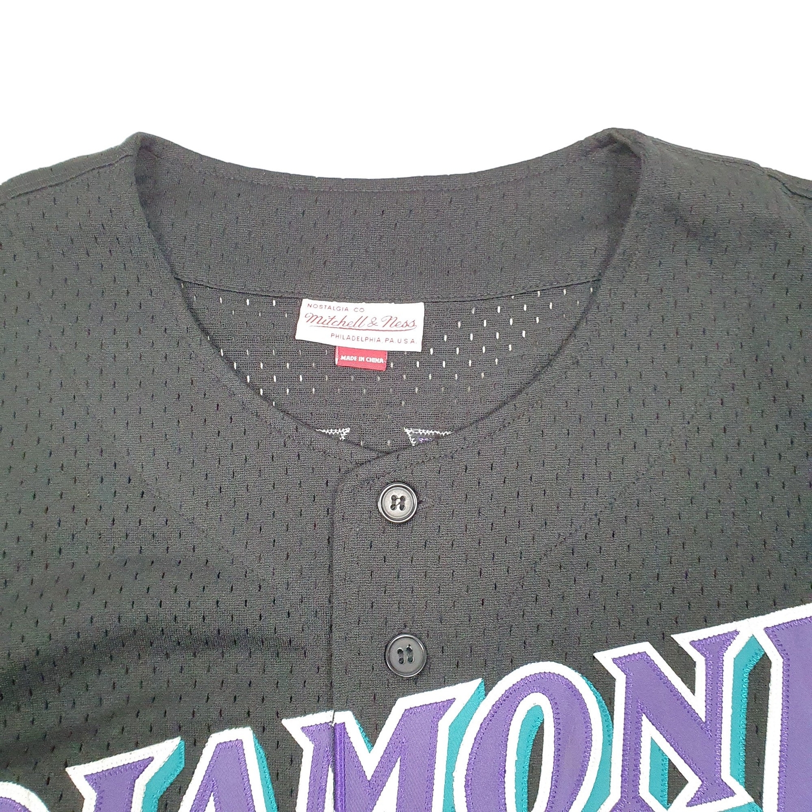 MITCHELL & NESS MLB Baseball Jersey Arizona Diamondbacks Cooperstown USA M image 3