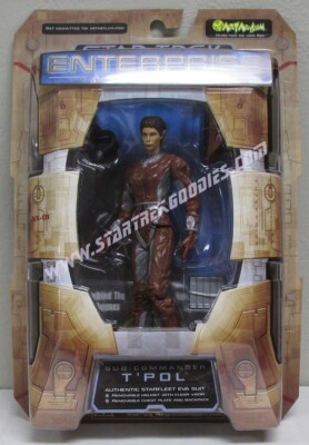 Star Trek: Enterprise T'POL Away Team ACTIONFIGUR Art Asylum Near Mint Karte!