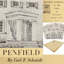 ARCHITECTURAL Prints Penfield Monroe Rochester DOORWAYS Carl F Schmidt Vintage