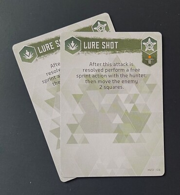 Horizon Zero Dawn Board Game | Lure Shot Nora Marksman Action Cards