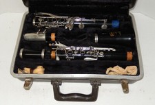 Vintage Selmer Bundy Resonite Clarinet with original Brown Hard case