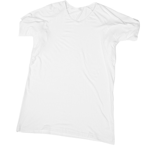 Men's V-neck Undershirt Short Sleeve Sweat-proof Pad T-shirt Man Sweatproof