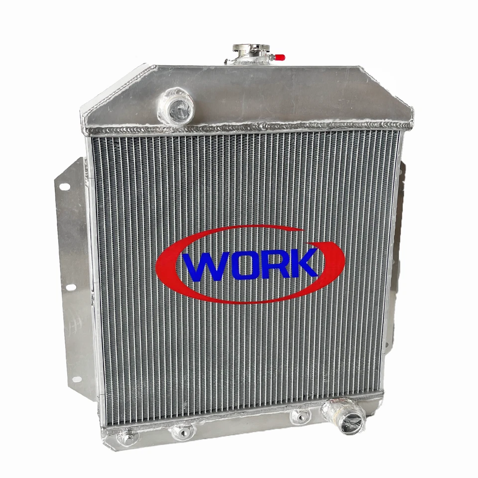 Radiador de aluminio para autos Ford Country Squire 1949-1953 sedán motor Chevy de 4,2 L Foto 2 de 4