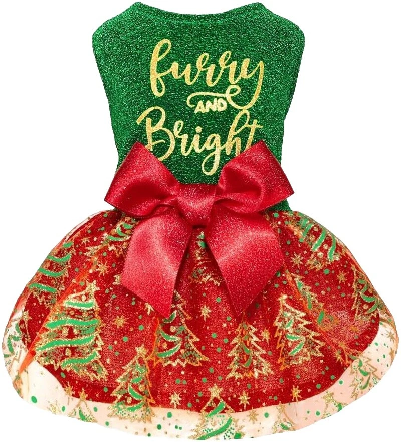 Christmas Dog Dresses